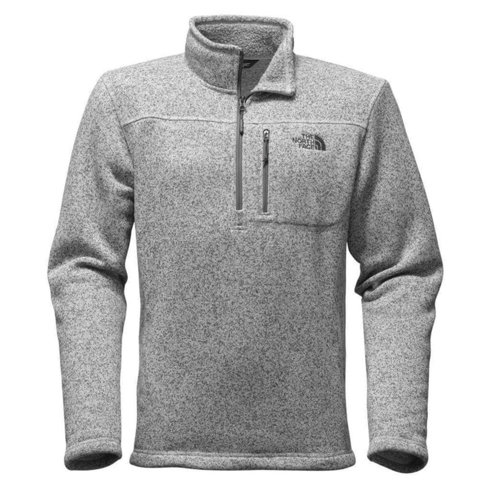 The North Face Heathered Gray Fleece Jacket